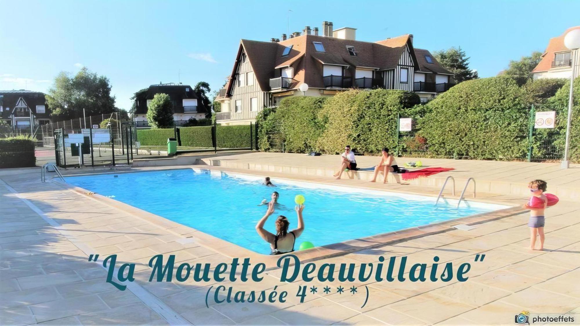 Cadre Exceptionnel: Duplex Classe 4**** Tennis, Piscine, Parking, Linge Inclus, Wifi, Materiel Bebe, Proximite Centre Deauville Exteriér fotografie